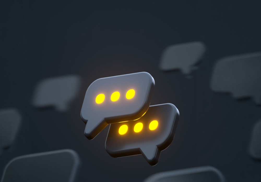 AI chatbot providing intelligent customer assistance
