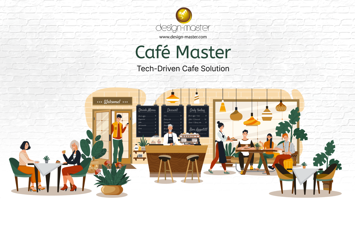 Cafe Management Interface by Design Master