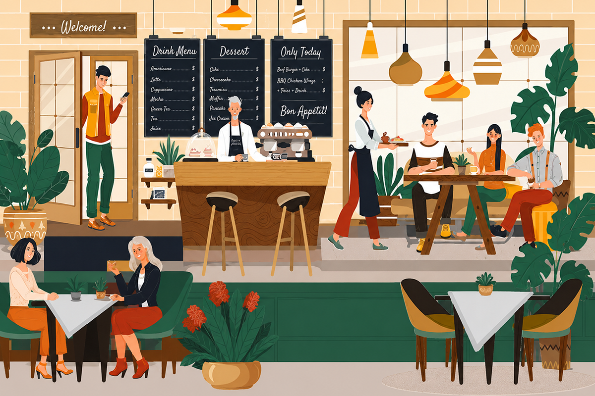 Cafe Management by Design Master